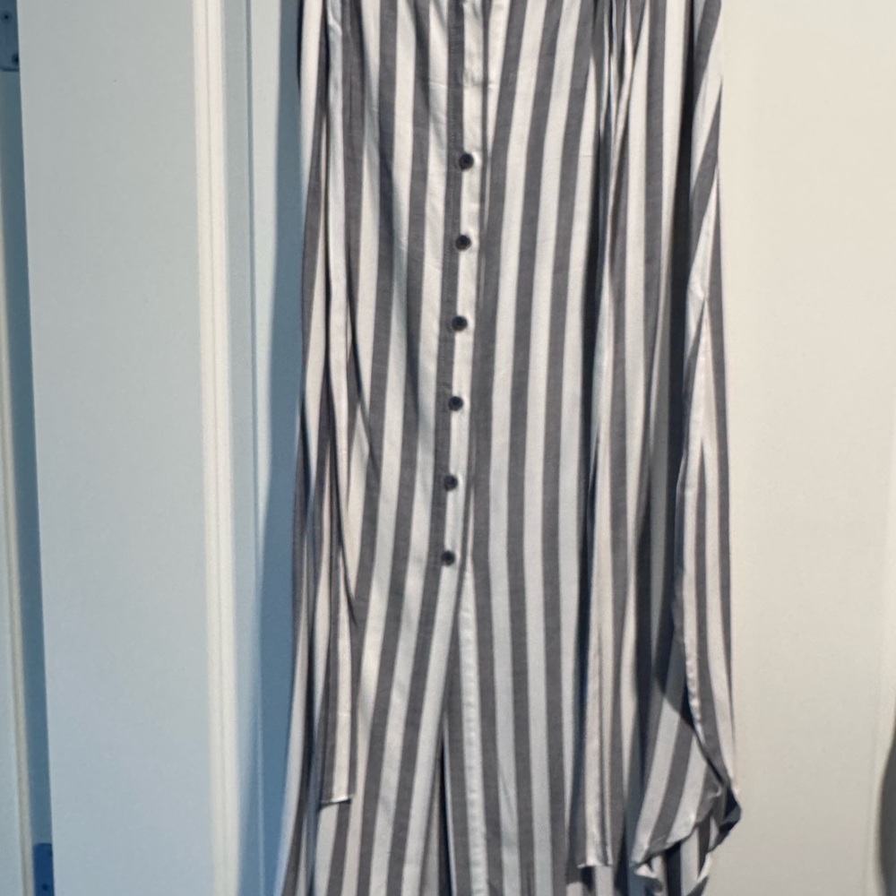 BB Dakota Monochrome Striped Skirt